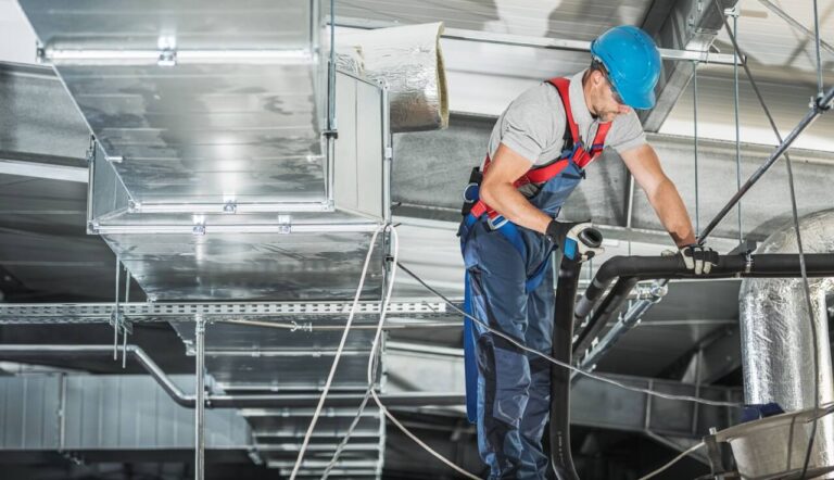 How Commercial HVAC Cleaning Impacts Indoor Air Quality and Workplace Conditions